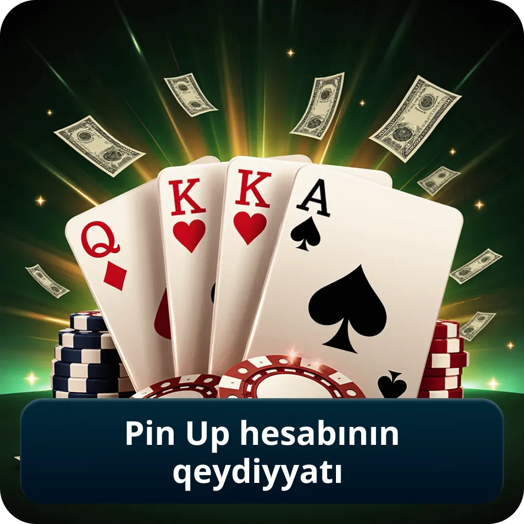Pin Up hesabının qeydiyyatı